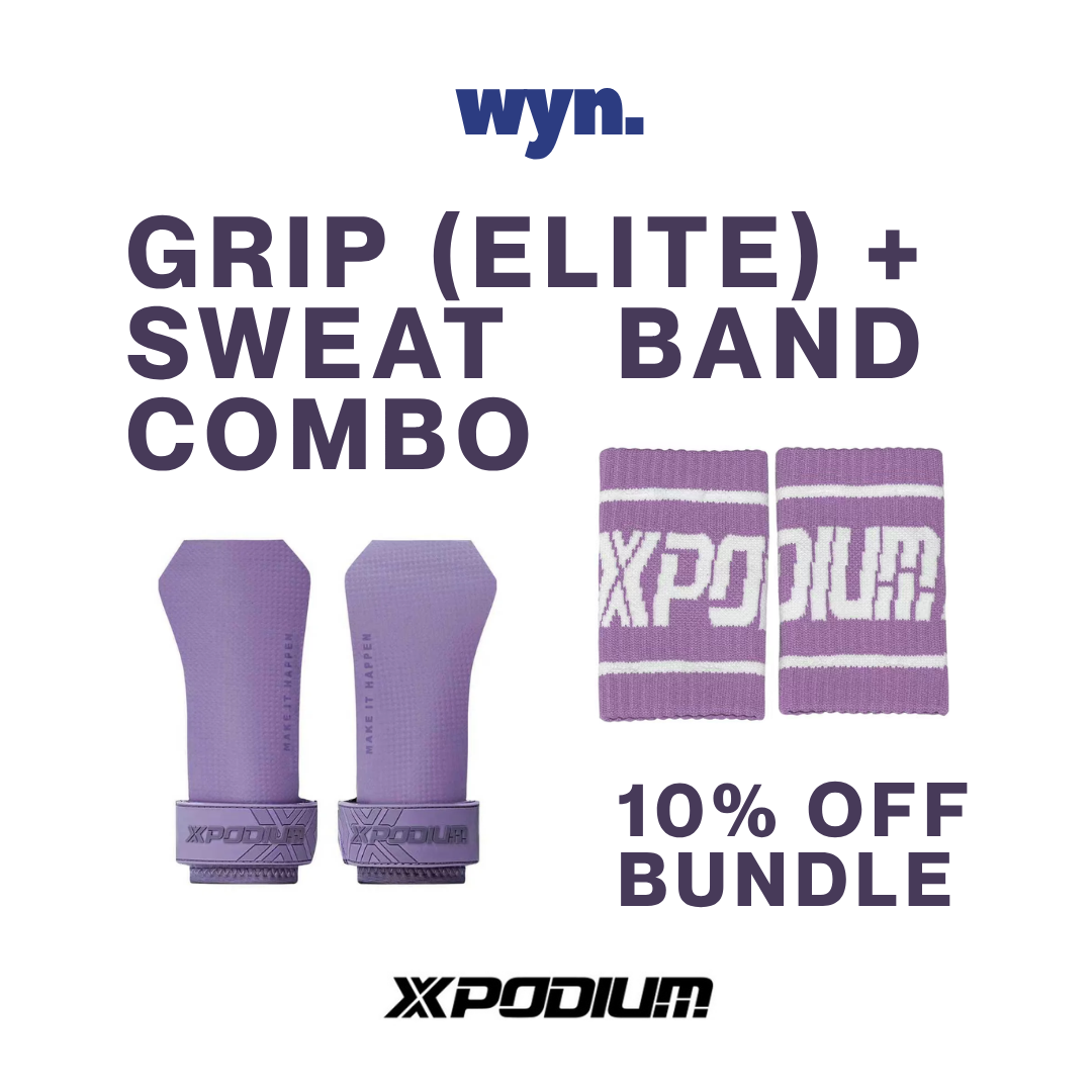 wyn store exclusive - XPodium Sticky Grip (Elite) + Sweat Band Bundle