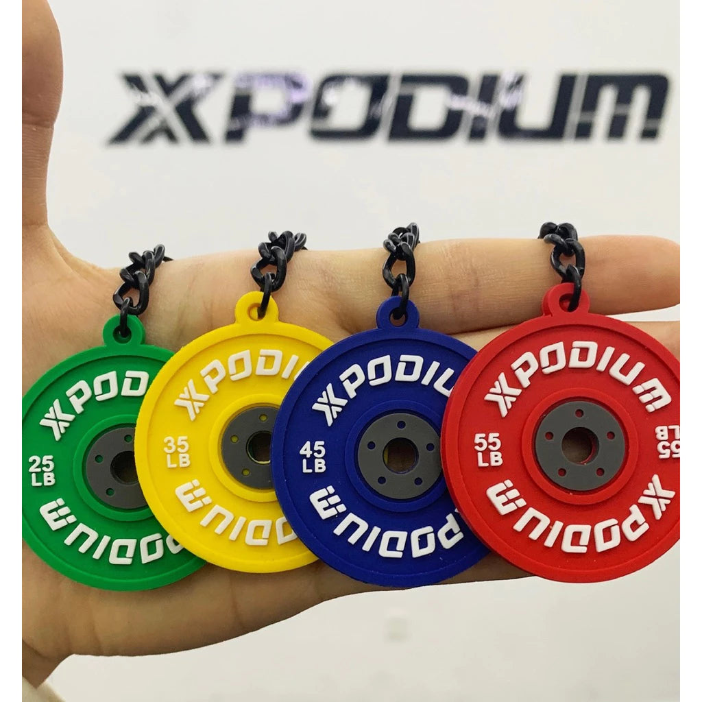 XPodium Weightplate Keychain